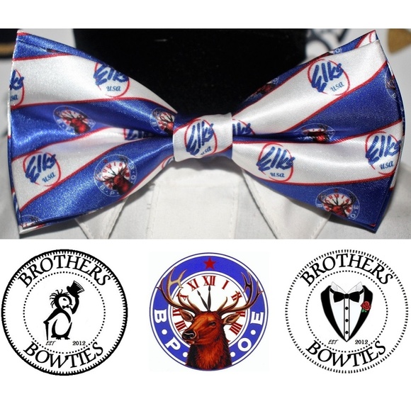 Brothers&Bowties Accessories Elks Elks Lodge Bow Tie New Mens Elks